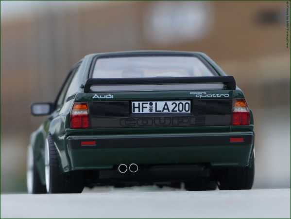 1:18 AUDI SPORT QUATTRO GRÜN EDITION + PORSCHE RS ALUs [ KURZ VERSION ]